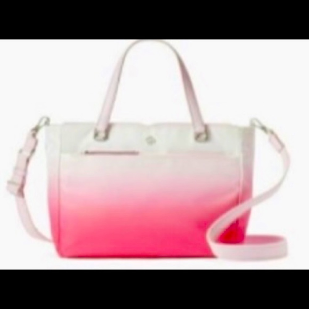 Kate Spade nylon tote w/crossbody strap